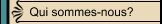 Qui sommes-nous?